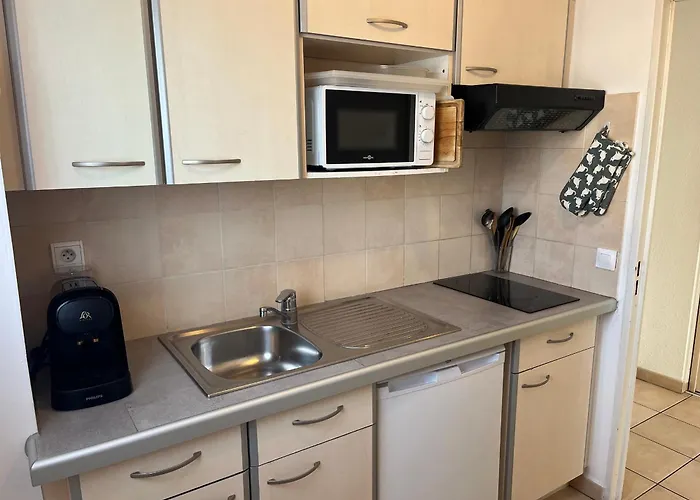 2 Pieces Avec Balcon Et Terrasse - A 50m - Clim, Wifi, Parking - Fr-1-466a-17 *